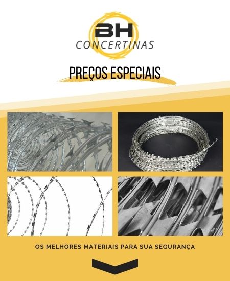 Concertina BH Melhor preço do Mercado confira