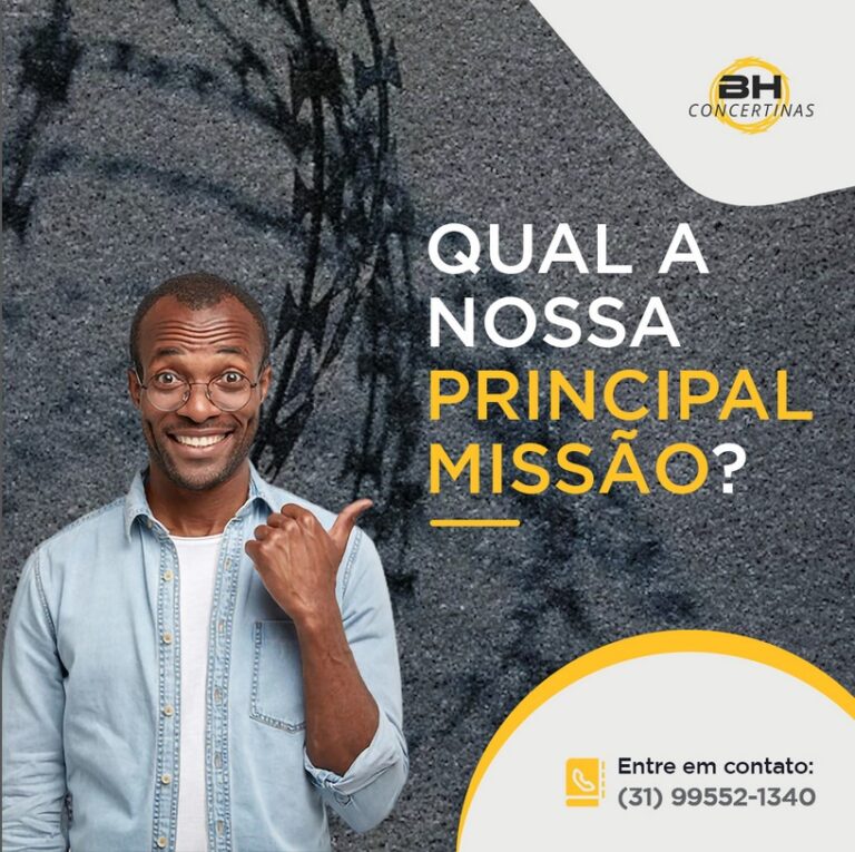 Qual a nossa principal missão ? BH Concertina