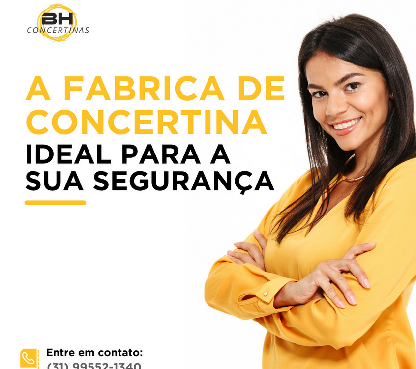 A Fabrica de Concertina Ideal Para a Sua Segurança