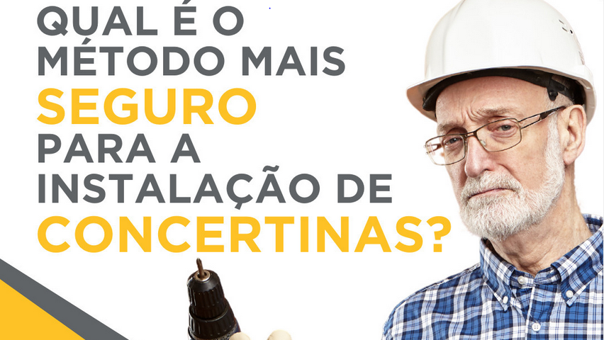 Qual é o metodo mais seguro para a instalaçao de Concertinas