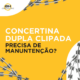 Concertina dupla clipada precisa de manutenção