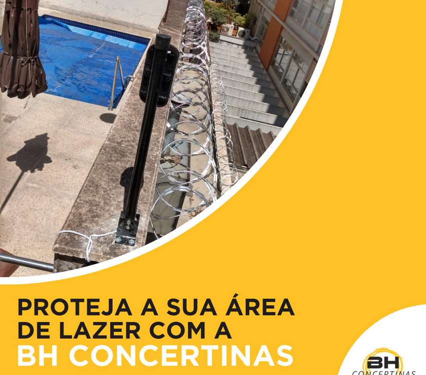 Proteja a sua Area De Lazer com a BH Concertina